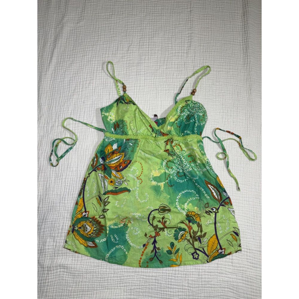 Vintage Y2K SO Babydoll Cami Top Size Small